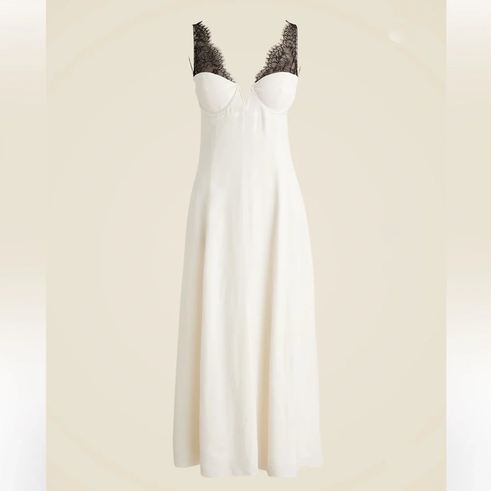 J. Crew Lingerie Inspired Dress